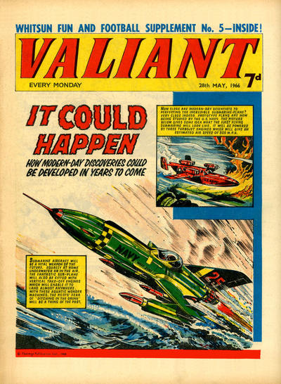 Cover for Valiant (IPC, 1964 series) #28 May 1966
