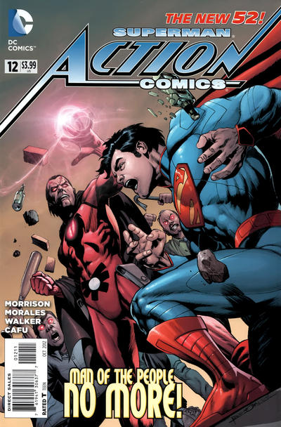 Cover for Action Comics (DC, 2011 series) #12 [Direct Sales]