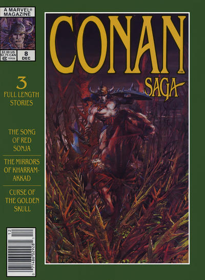 Cover for Conan Saga (Marvel, 1987 series) #8 [Newsstand]