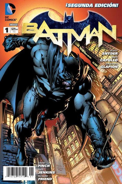 Cover for Batman (Editorial Televisa, 2012 series) #1