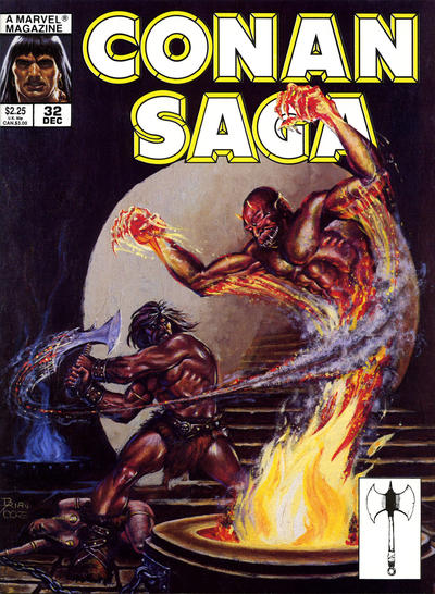 Cover for Conan Saga (Marvel, 1987 series) #32 [Direct]