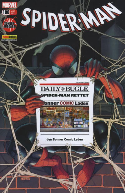 Cover for Spider-Man (Panini Deutschland, 2004 series) #100 [Bonner Comic Laden]