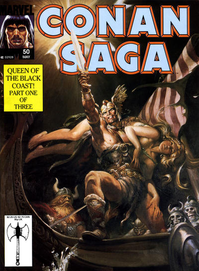 Cover for Conan Saga (Marvel, 1987 series) #50 [Direct]