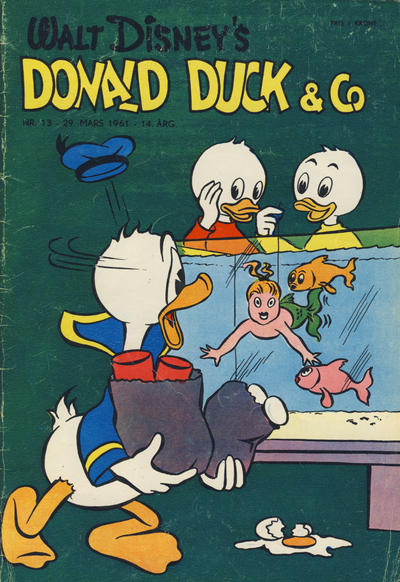 Cover for Donald Duck & Co (Hjemmet / Egmont, 1948 series) #13/1961