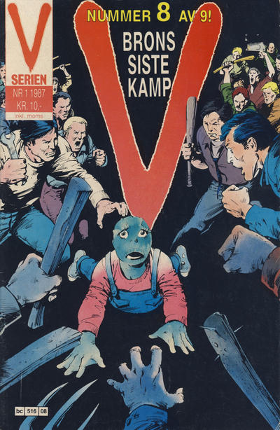 Cover for V-serien (Semic, 1986 series) #1/1987
