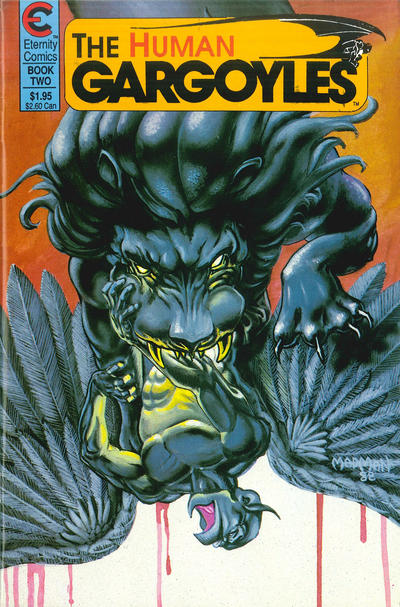 Cover for The Human Gargoyles (Malibu, 1988 series) #2