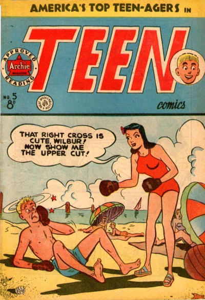 Cover for Teen Comics (H. John Edwards, 1950 ? series) #5