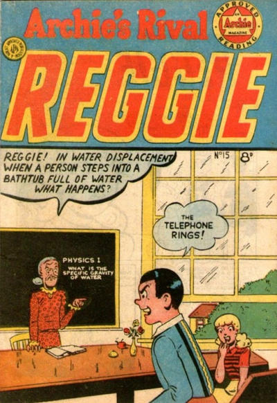 Cover for Archie's Rival Reggie (H. John Edwards, 1950 ? series) #15