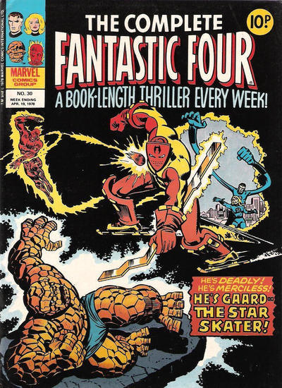 Cover for The Complete Fantastic Four (Marvel UK, 1977 series) #30