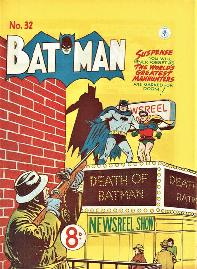 Cover for Batman (K. G. Murray, 1950 series) #32 [8d]