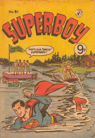 Cover for Superboy (K. G. Murray, 1949 series) #81
