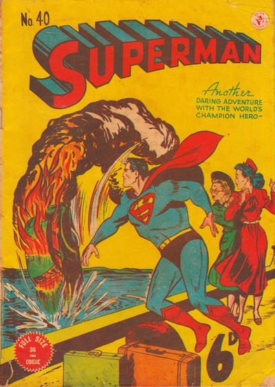 Cover for Superman (K. G. Murray, 1947 series) #40