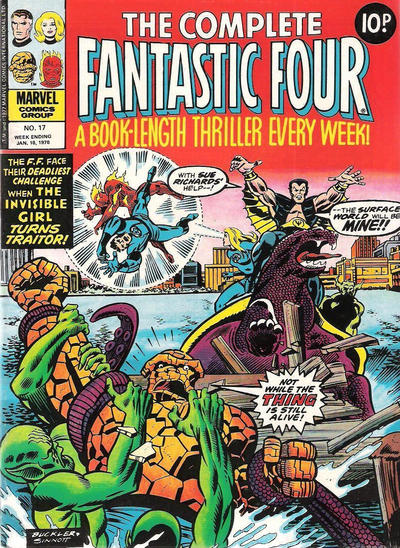 Cover for The Complete Fantastic Four (Marvel UK, 1977 series) #17