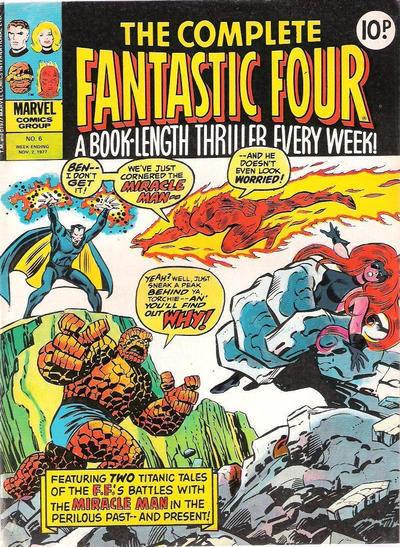 Cover for The Complete Fantastic Four (Marvel UK, 1977 series) #6