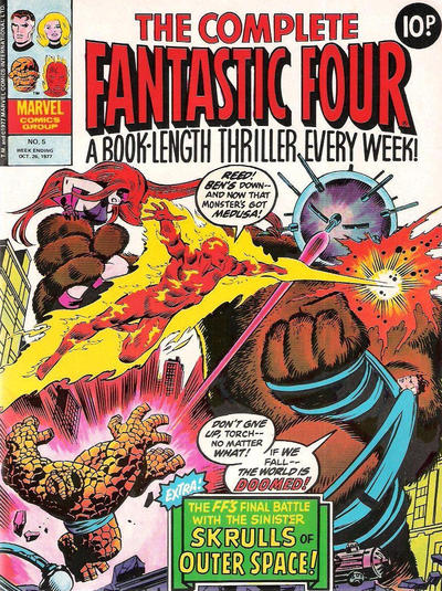 Cover for The Complete Fantastic Four (Marvel UK, 1977 series) #5