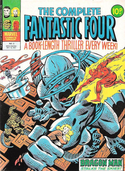 Cover for The Complete Fantastic Four (Marvel UK, 1977 series) #3