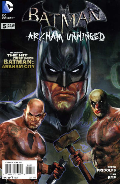 Cover for Batman: Arkham Unhinged (DC, 2012 series) #5
