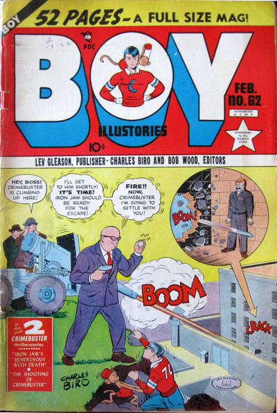 Cover for Boy Comics (Lev Gleason, 1942 series) #62
