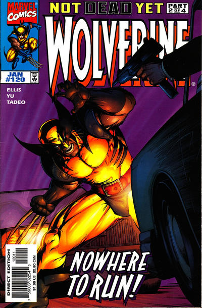 Cover for Wolverine (Marvel, 1988 series) #120 [Direct Edition]