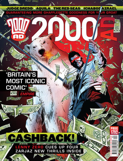 Cover for 2000 AD (Rebellion, 2001 series) #1792