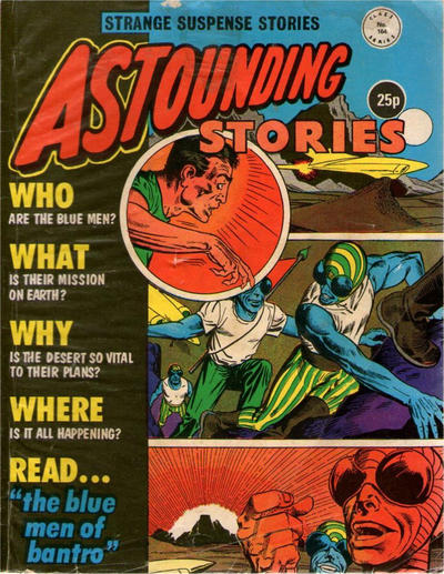 Cover for Astounding Stories (Alan Class, 1966 series) #164