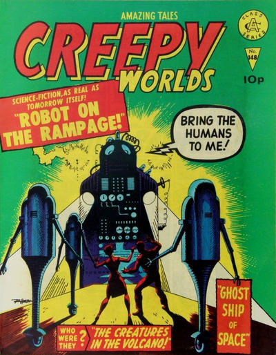 Cover for Creepy Worlds (Alan Class, 1962 series) #148