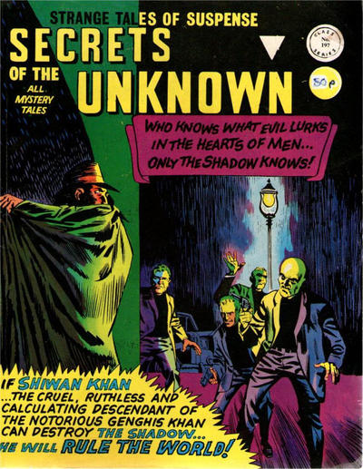 Cover for Secrets of the Unknown (Alan Class, 1962 series) #197
