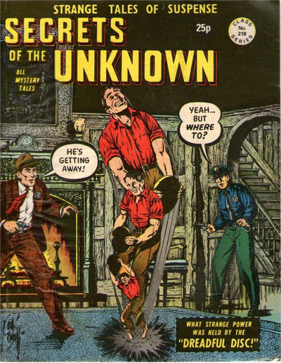 Cover for Secrets of the Unknown (Alan Class, 1962 series) #218