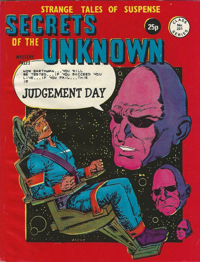 Cover for Secrets of the Unknown (Alan Class, 1962 series) #221