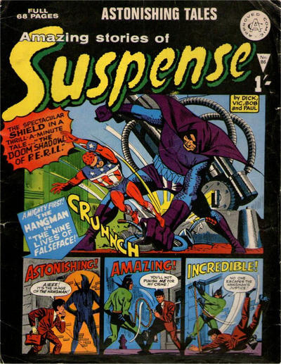 Cover for Amazing Stories of Suspense (Alan Class, 1963 series) #86