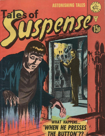 Cover for Amazing Stories of Suspense (Alan Class, 1963 series) #167
