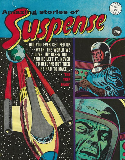Cover for Amazing Stories of Suspense (Alan Class, 1963 series) #213