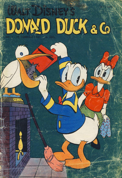 Cover for Donald Duck & Co (Hjemmet / Egmont, 1948 series) #7/1961