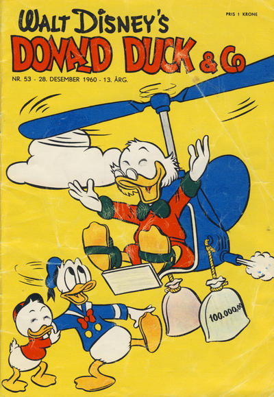 Cover for Donald Duck & Co (Hjemmet / Egmont, 1948 series) #53/1960