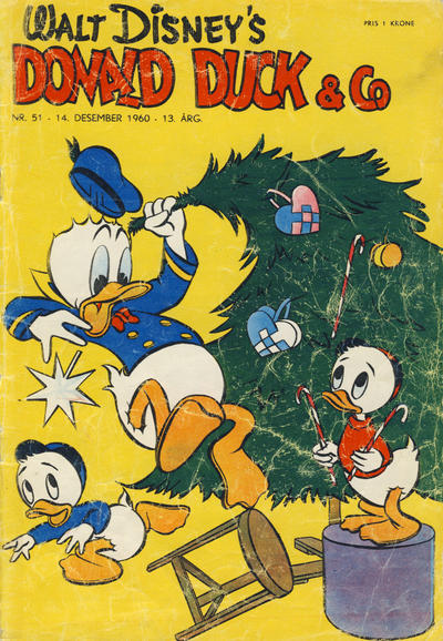 Cover for Donald Duck & Co (Hjemmet / Egmont, 1948 series) #51/1960