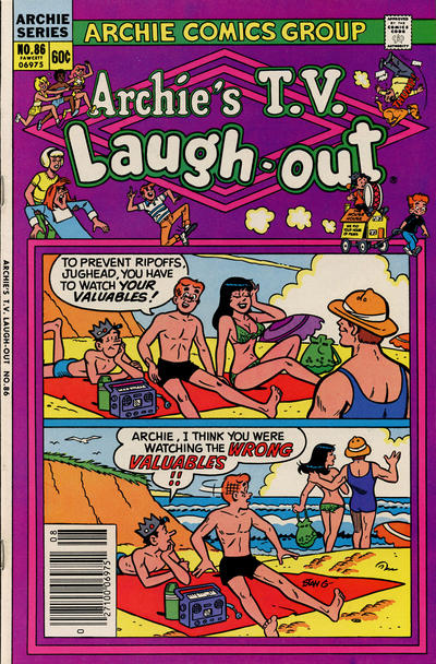 Cover for Archie's TV Laugh-Out (Archie, 1969 series) #86