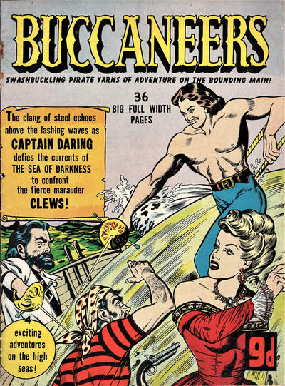 Cover for Buccaneers (T. V. Boardman, 1951 series) #4