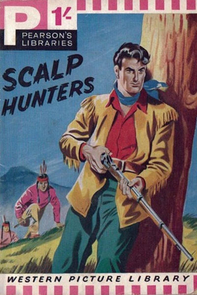 Cover for Western Picture Library (Pearson, 1958 series) #92 - Scalp Hunters