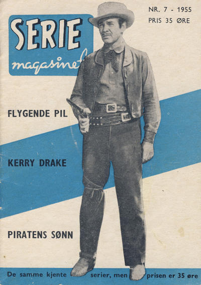 Cover for Seriemagasinet (Serieforlaget / Se-Bladene / Stabenfeldt, 1951 series) #7/1955