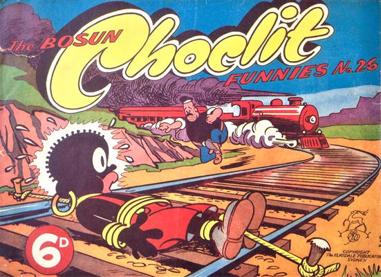 Cover for The Bosun and Choclit Funnies (Elmsdale, 1946 series) #26
