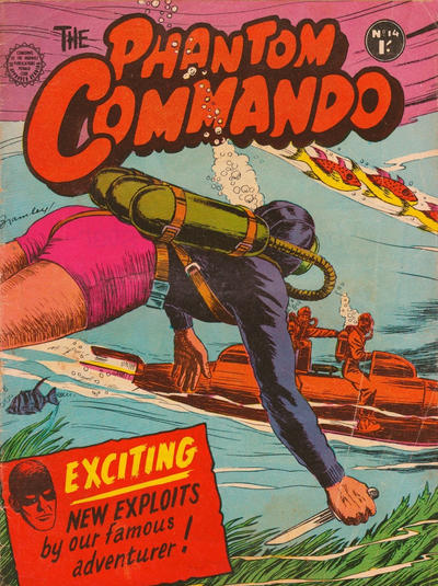 Cover for Phantom Commando (Horwitz, 1959 series) #14