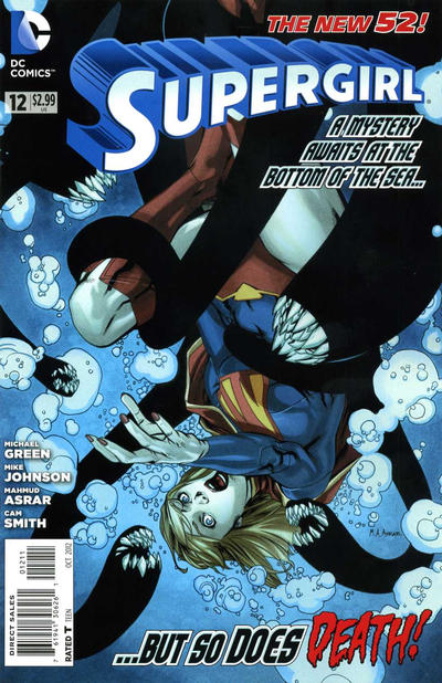Cover for Supergirl (DC, 2011 series) #12