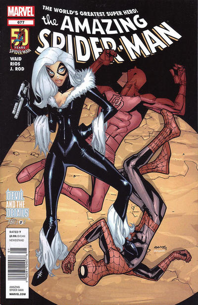 Cover for The Amazing Spider-Man (Marvel, 1999 series) #677 [Newsstand]