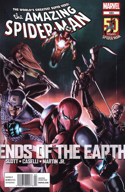 Cover for The Amazing Spider-Man (Marvel, 1999 series) #683 [Newsstand]