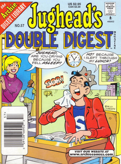 Cover for Jughead's Double Digest (Archie, 1989 series) #57 [Newsstand]