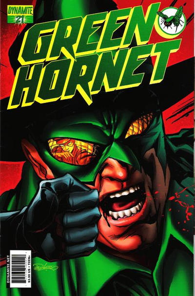 Cover for Green Hornet (Dynamite Entertainment, 2010 series) #21 [Cover C - Brian Denham]