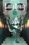 Cover for Lady Death Origins: Cursed (Avatar Press, 2012 series) #2 [Throne variant]