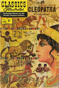 Cover Thumbnail for Classics Illustrated (Thorpe & Porter, 1951 series) #139B [HRN 139B] - Cleopatra [Price difference]