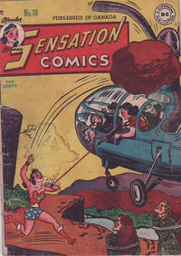 Cover Thumbnail for Sensation Comics (National Comics Publications of Canada Ltd, 1948 series) #78