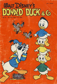 Cover Thumbnail for Donald Duck & Co (Hjemmet / Egmont, 1948 series) #21/1960
